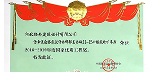 喜訊 | 拓樸設(shè)計(jì)項(xiàng)目喜獲國家優(yōu)質(zhì)工程獎